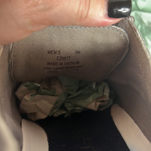 Cole Haan Sz 9M Grey Denim Suede Toe Shoes - Picture 10 of 10